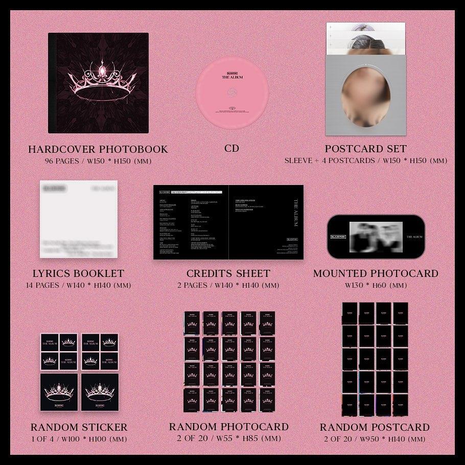 Đĩa Nhạc BLACKPINK 1st Full Album The Album - Kallos Vietnam