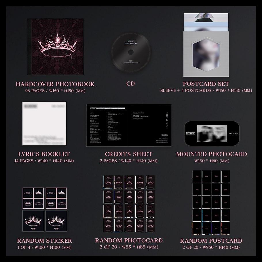 Đĩa Nhạc BLACKPINK 1st Full Album The Album - Kallos Vietnam