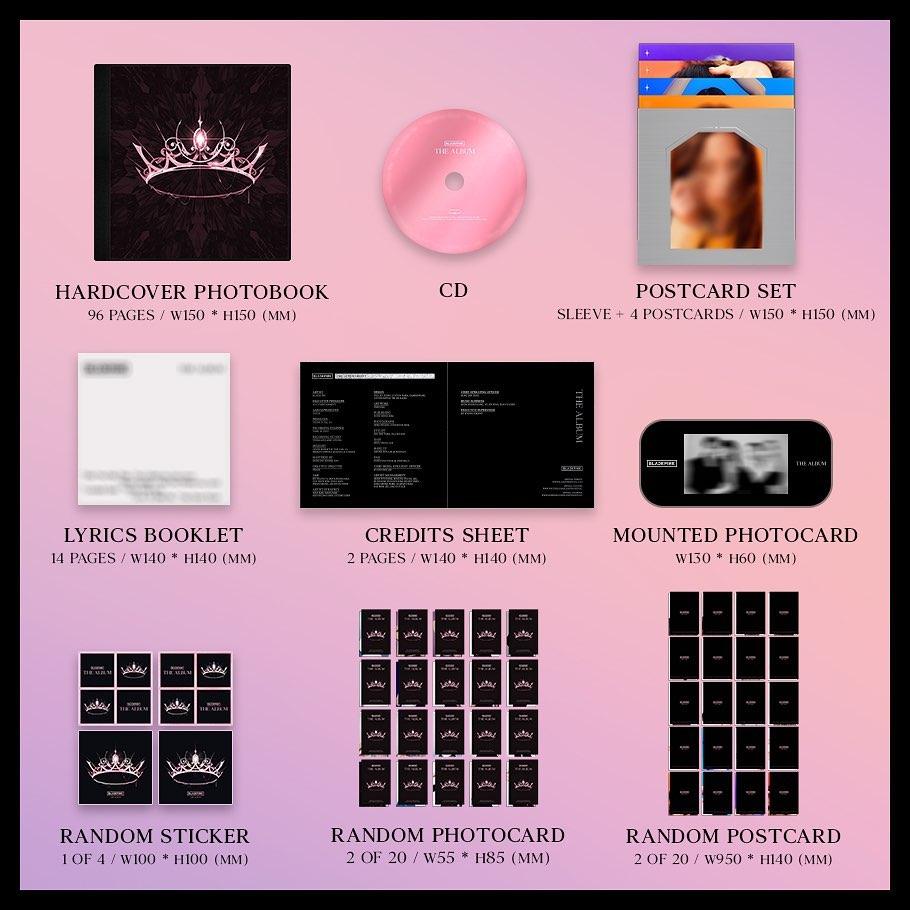 Đĩa Nhạc BLACKPINK 1st Full Album The Album - Kallos Vietnam