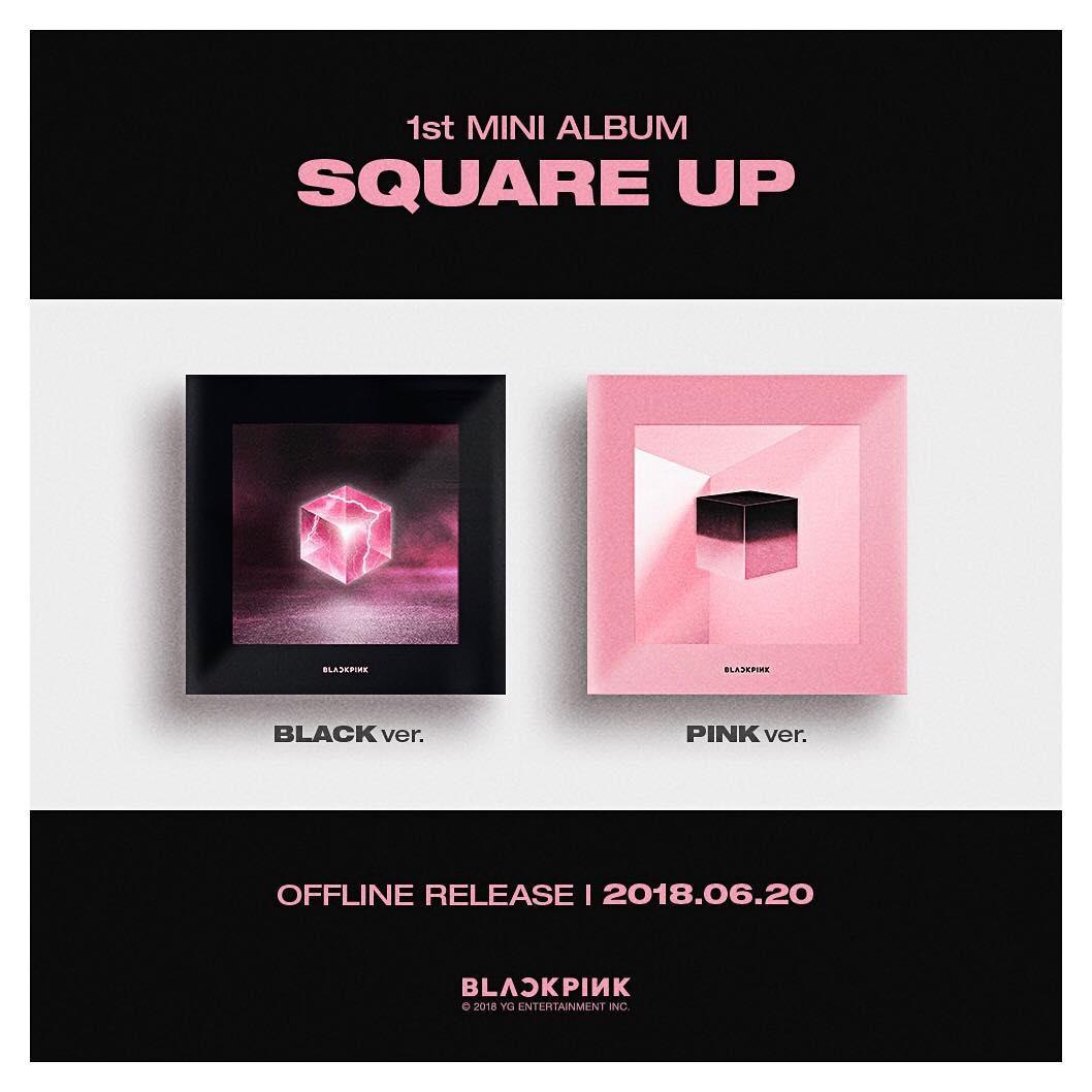 Đĩa Nhạc BLACKPINK 1st Mini Album Square Up - Kallos Vietnam