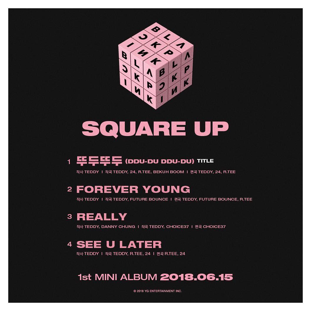 Đĩa Nhạc BLACKPINK 1st Mini Album Square Up - Kallos Vietnam