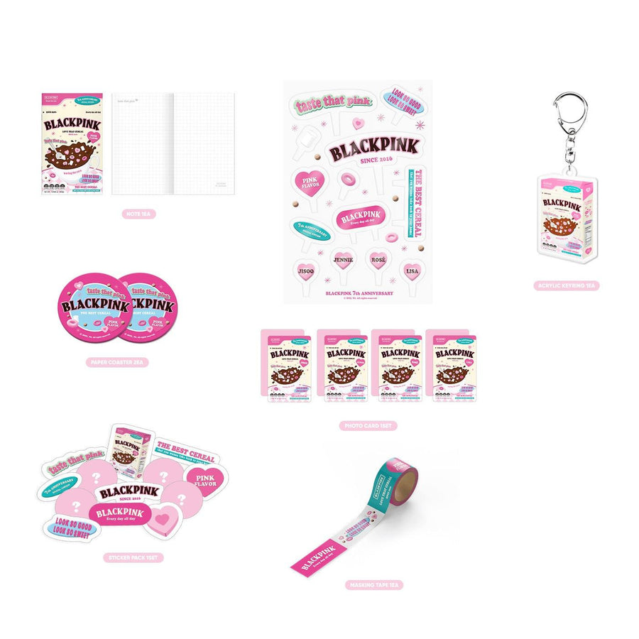 Bộ BLACKPINK 2023 Debut Anniversary Cereal Deco Kit - Kallos Vietnam