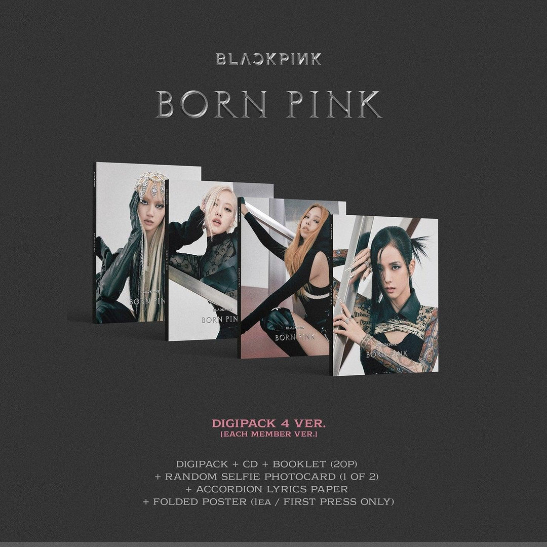 Đĩa Nhạc BLACKPINK 2nd Album Born Pink Digipack Ver - Kallos Vietnam