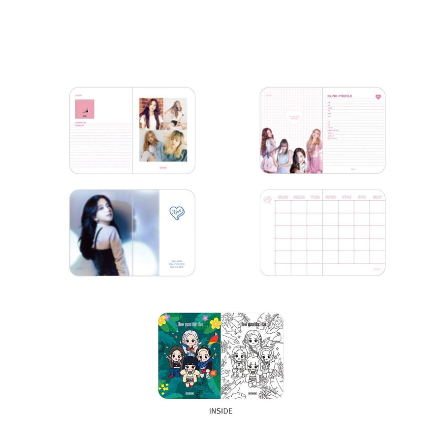 Sổ Tay BLACKPINK 5th Anniversary Pillow Notebook - Kallos Vietnam