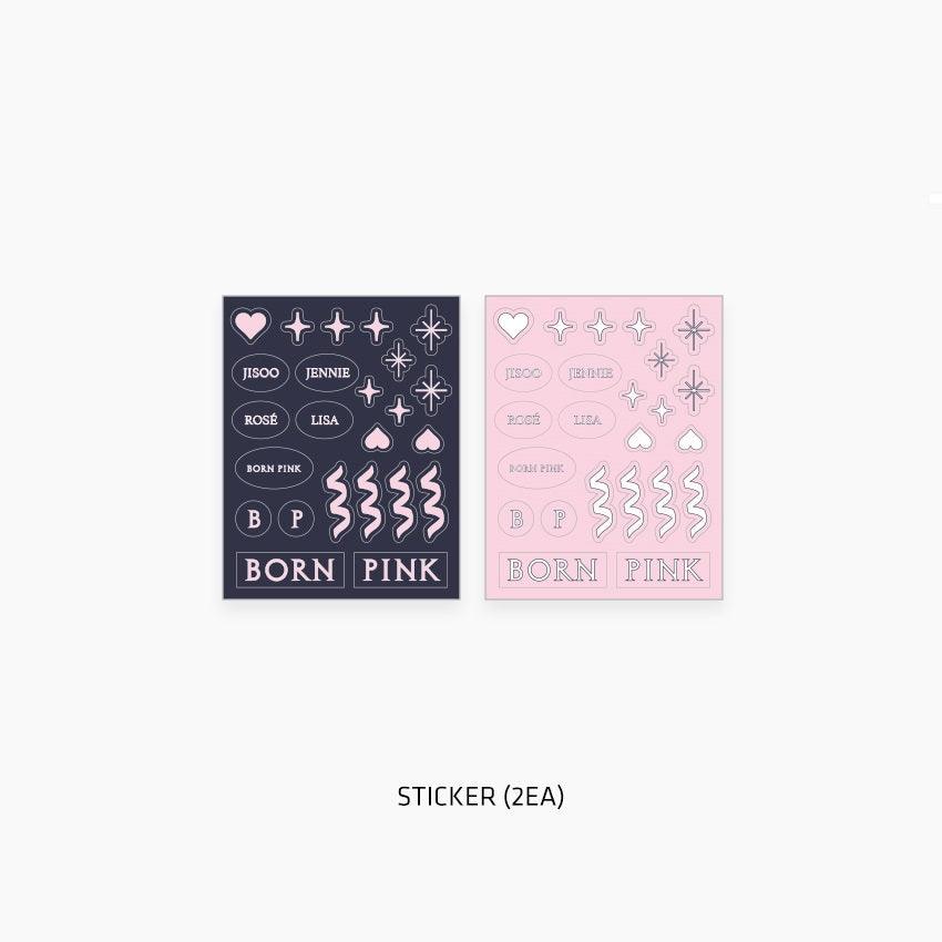 Ảnh Dán BLACKPINK Born Pink Polaroid Photo Sticker Set - Kallos Vietnam