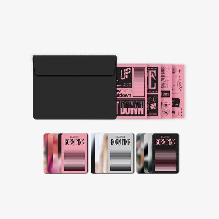 Bộ BLACKPINK Born Pink Tour Lyrics Card And Photo Card Set - Kallos Vietnam