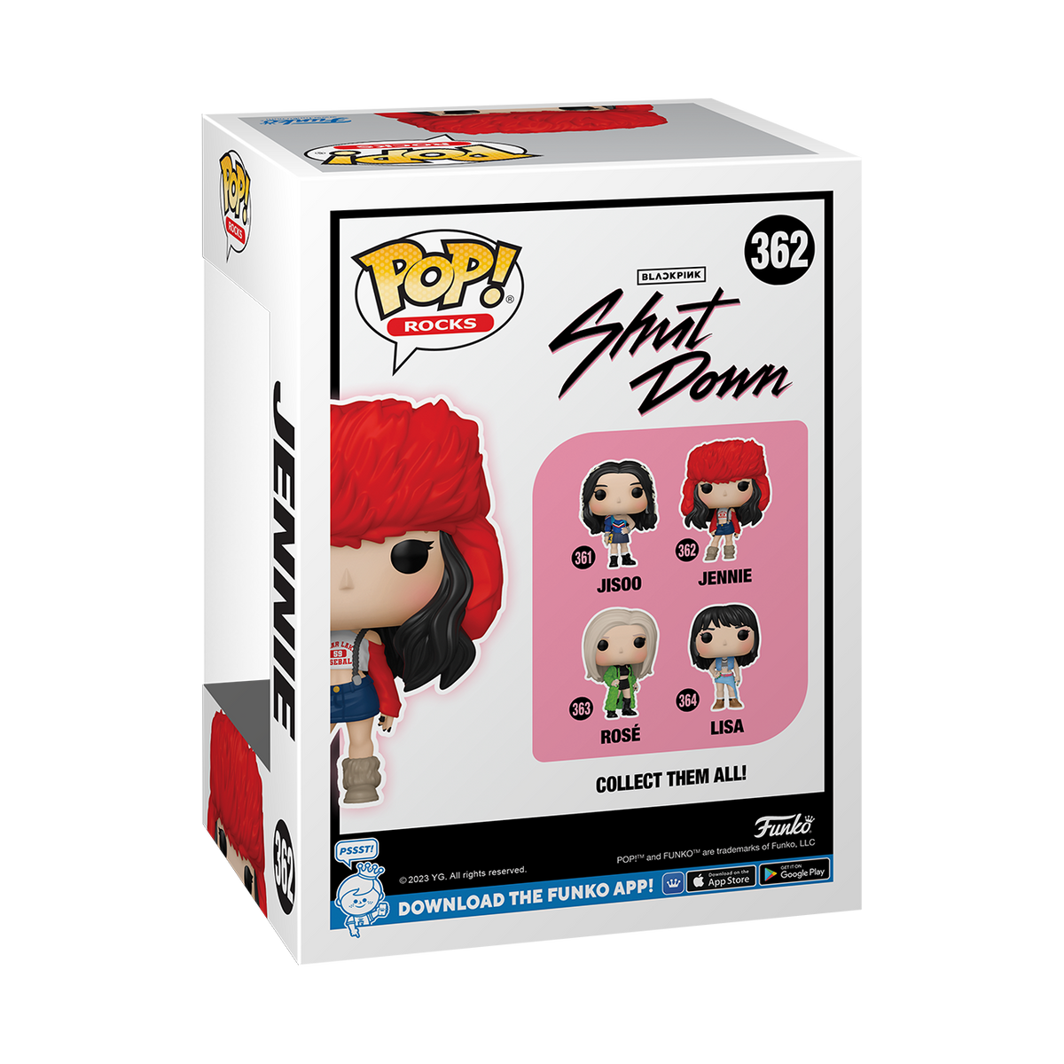 Mô Hình BLACKPINK Funko Pop Rocks Vinyl Figure Jennie - Kallos Vietnam