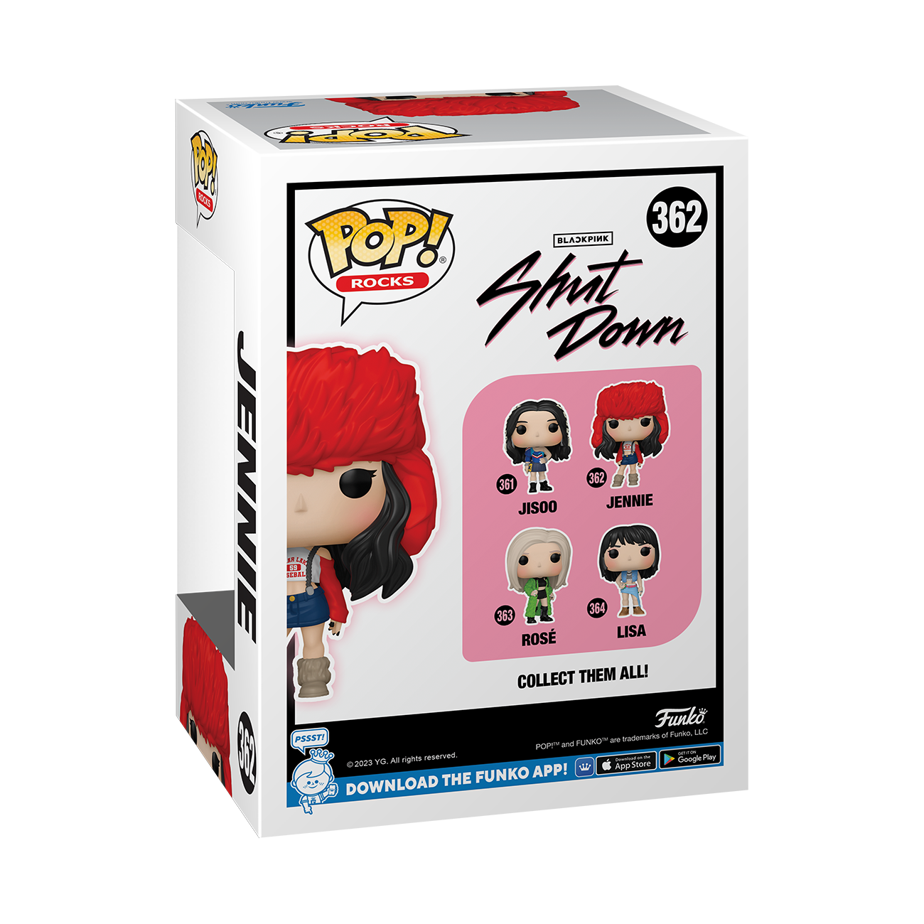 Mô Hình BLACKPINK Funko Pop Rocks Vinyl Figure Jennie - Kallos Vietnam