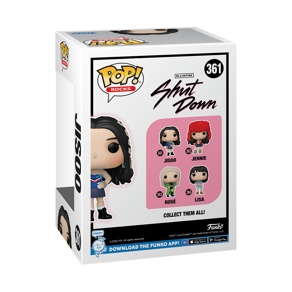 Mô Hình BLACKPINK Funko Pop Rocks Vinyl Figure Jisoo - Kallos Vietnam