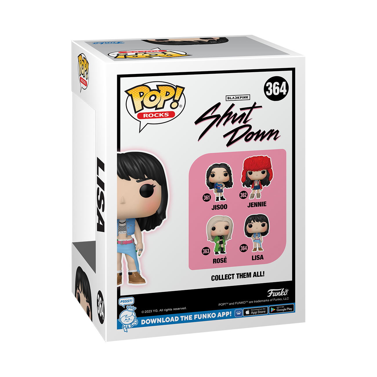 Mô Hình BLACKPINK Funko Pop Rocks Vinyl Figure Lisa - Kallos Vietnam