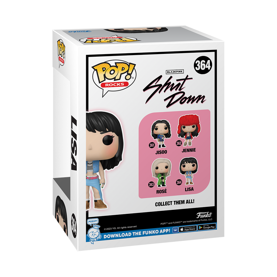 Mô Hình BLACKPINK Funko Pop Rocks Vinyl Figure Lisa - Kallos Vietnam