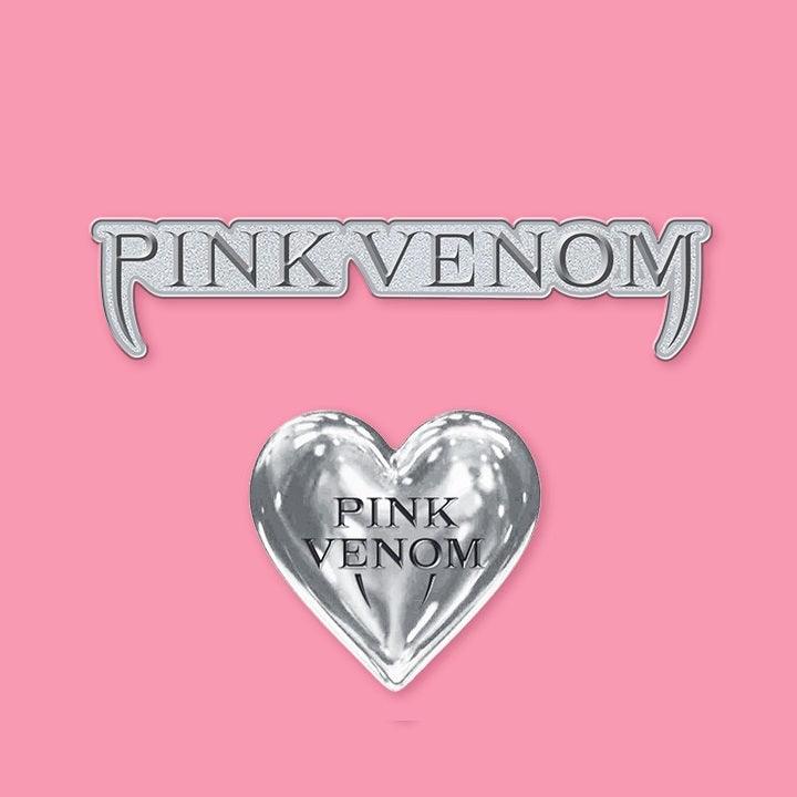 Huy Hiệu BLACKPINK Pink Venom Pin Badge - Kallos Vietnam