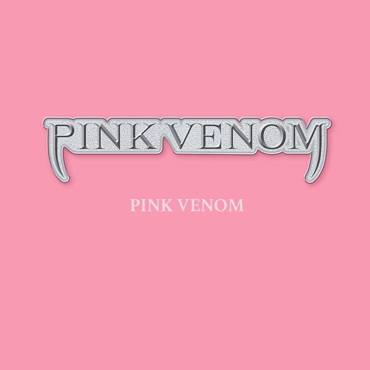 Huy Hiệu BLACKPINK Pink Venom Pin Badge - Kallos Vietnam