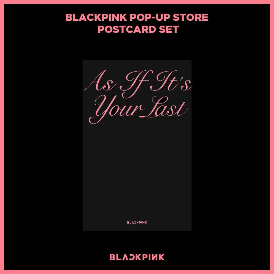 Bưu Thiếp BLACKPINK Pop Up Store Postcard Set - Kallos Vietnam