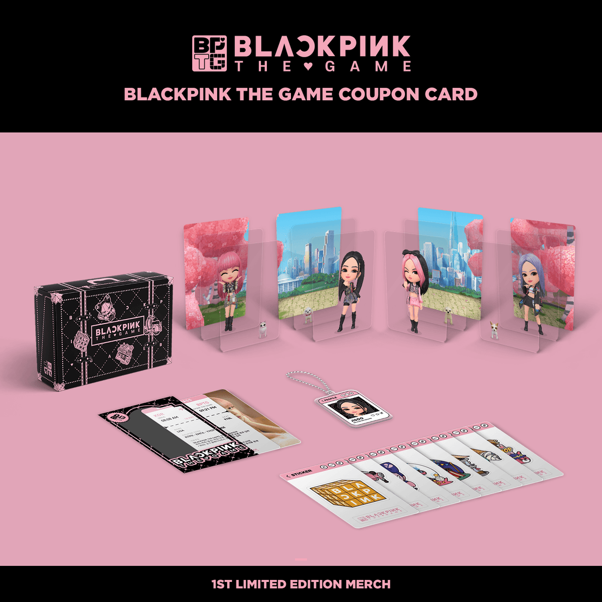 Thẻ Trò Chơi BLACKPINK The Game Coupon Card - Kallos Vietnam