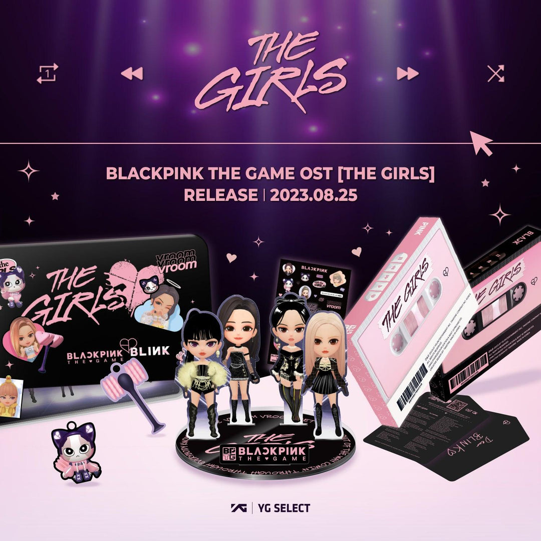 Bộ Trò Chơi BLACKPINK The Game OST THE GIRLS Reve Ver - Kallos Vietnam