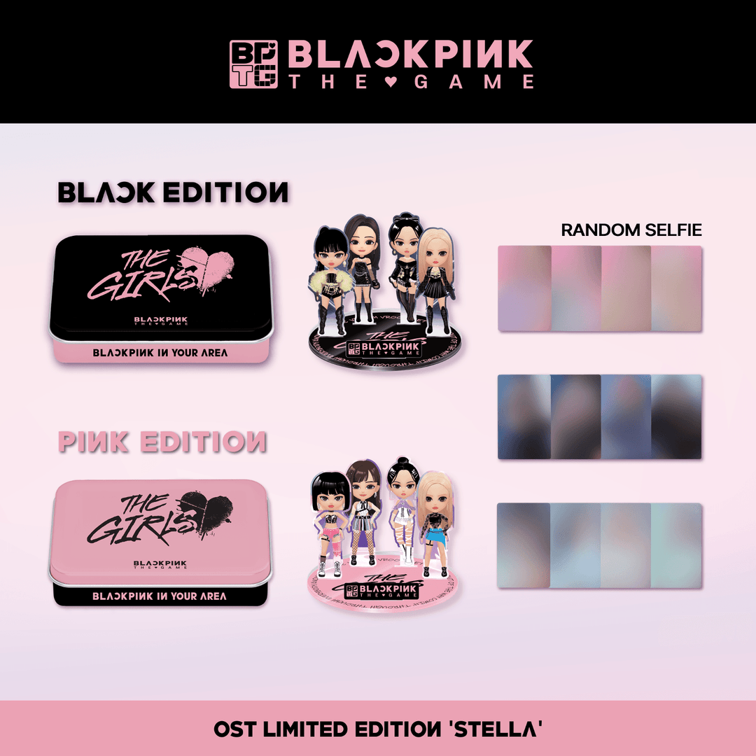 Bộ Trò Chơi BLACKPINK The Game OST THE GIRLS Stella Ver – Kallos Vietnam