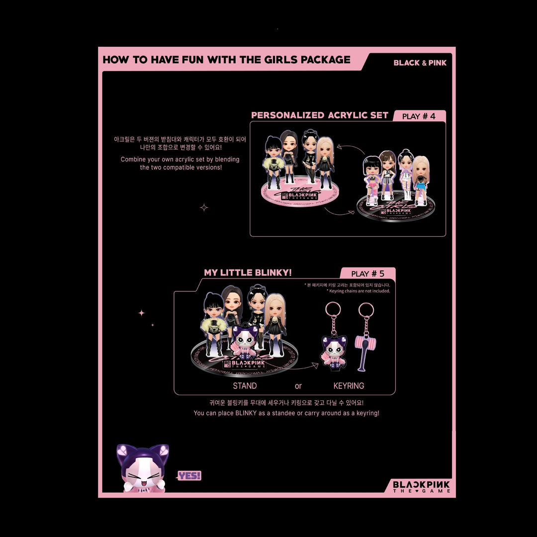 Bộ Trò Chơi BLACKPINK The Game OST THE GIRLS Stella Ver – Kallos Vietnam