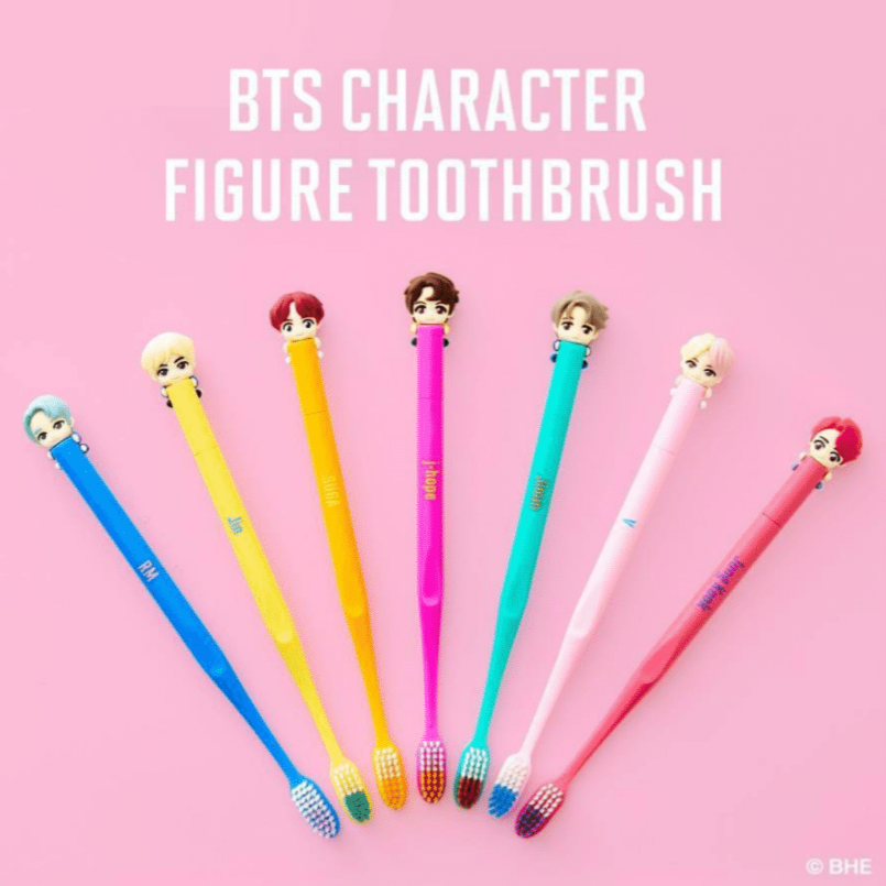 Bàn Chải Đánh Răng BTS Character Figure Toothbrush - Kallos Vietnam