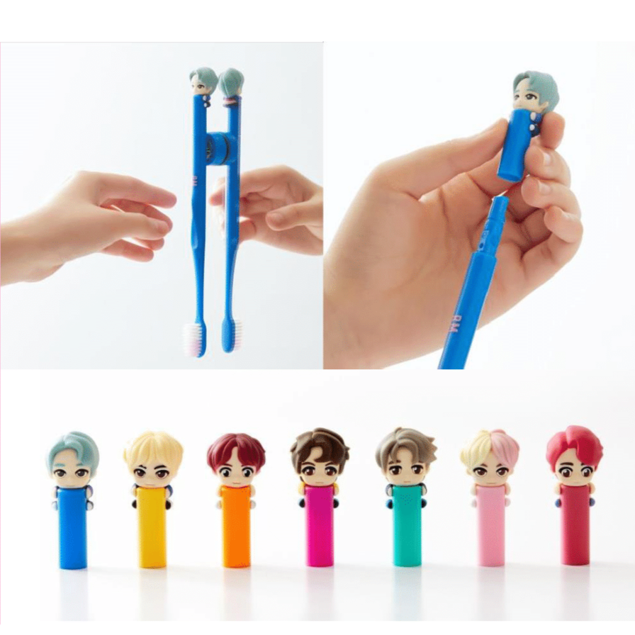 Bàn Chải Đánh Răng BTS Character Figure Toothbrush - Kallos Vietnam