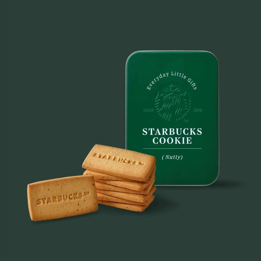 Bánh Quy STARBUCKS Nutty Cookie Tin Set - Kallos Vietnam