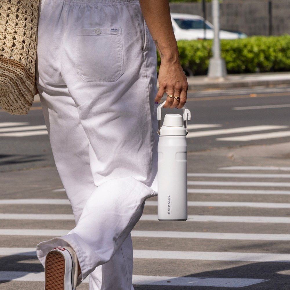 Binh Nuoc STANLEY IceFlow AeroLight Fast Flow Lid Tumbler #Polar White - Kallos Vietnam