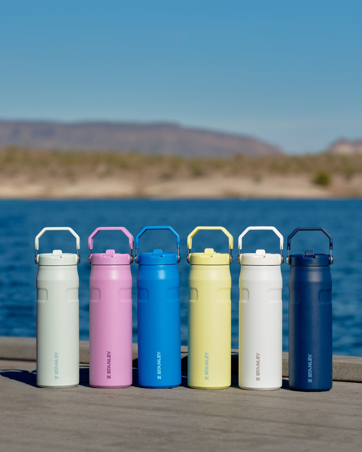Binh Nuoc Stanley IceFlow Aerolite Bottle Flip Straw 2.0 #Ash - Kallos Vietnam