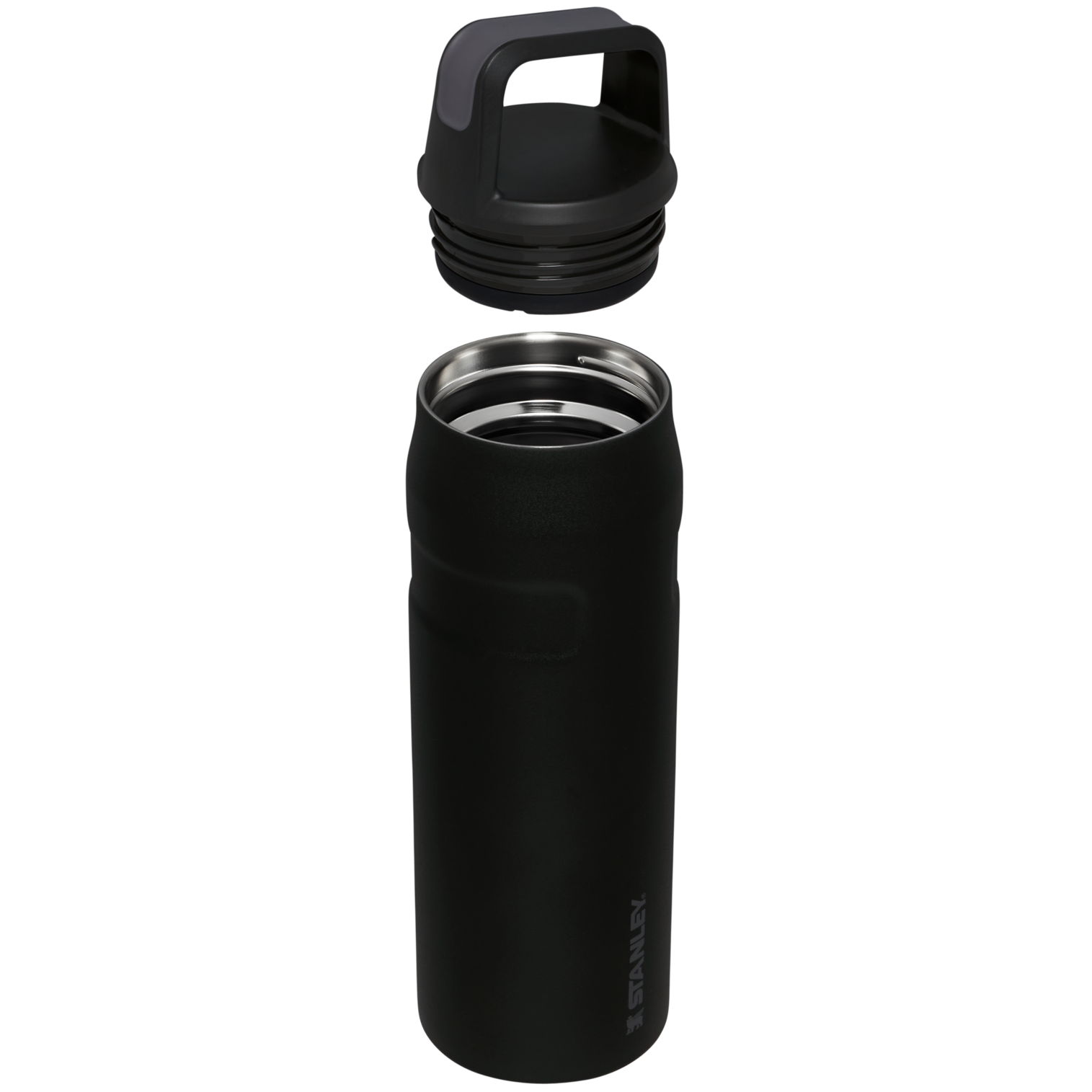 Binh Nuoc Stanley IceFlow Aerolite Cap And Carry + Lid Tumbler #Black - Kallos Vietnam
