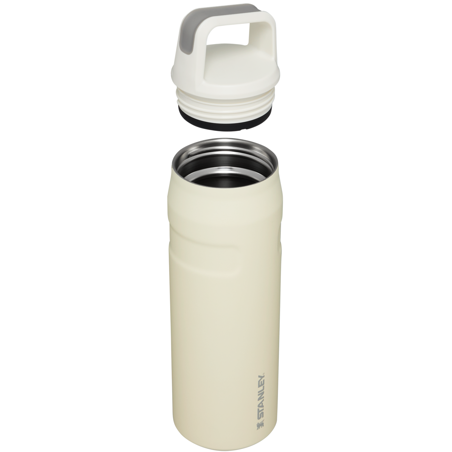 Binh Nuoc Stanley IceFlow Aerolite Cap And Carry + Lid Tumbler #Cream Glimmer - Kallos Vietnam