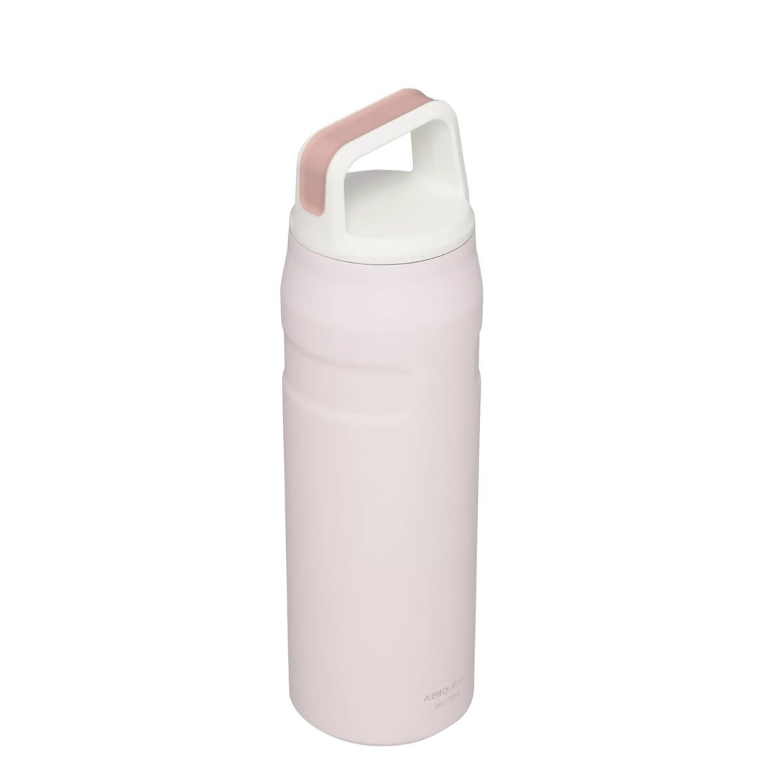 Binh Nuoc Stanley IceFlow Aerolite Cap And Carry + Lid Tumbler #Rose Quartz Glimmer - Kallos Vietnam