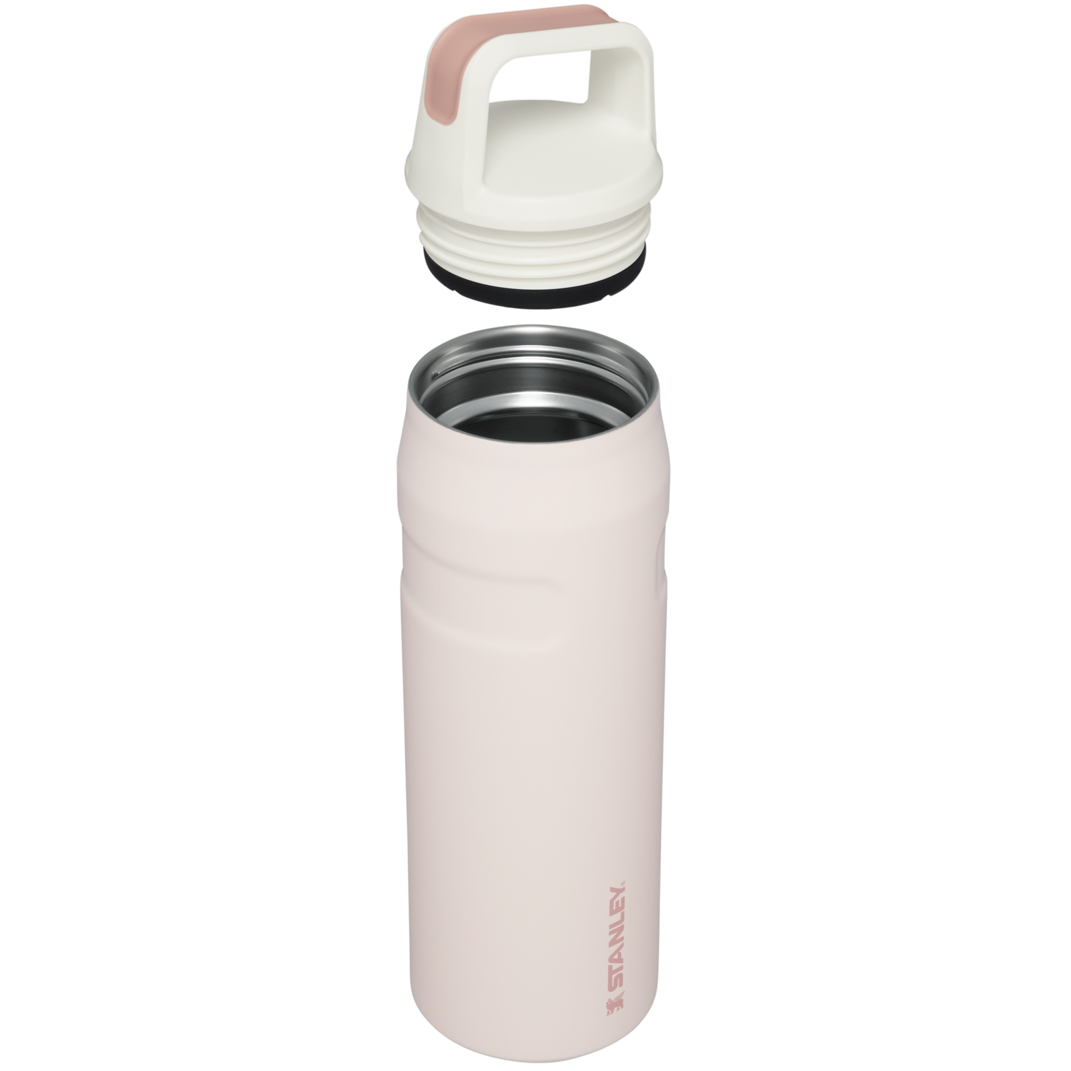 Binh Nuoc Stanley IceFlow Aerolite Cap And Carry + Lid Tumbler #Rose Quartz Glimmer - Kallos Vietnam