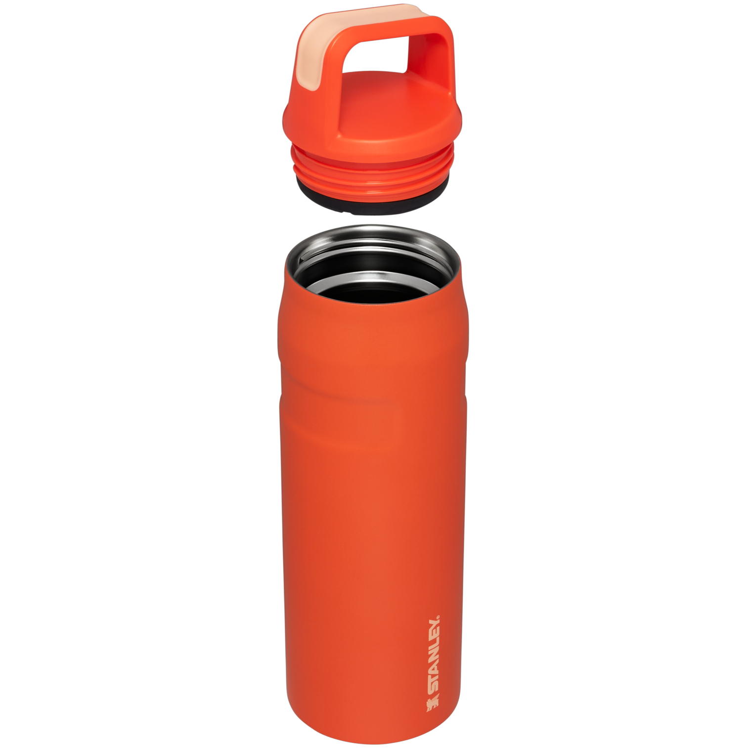 Binh Nuoc Stanley IceFlow Aerolite Cap And Carry + Lid Tumbler #Tigerlily Orange - Kallos Vietnam