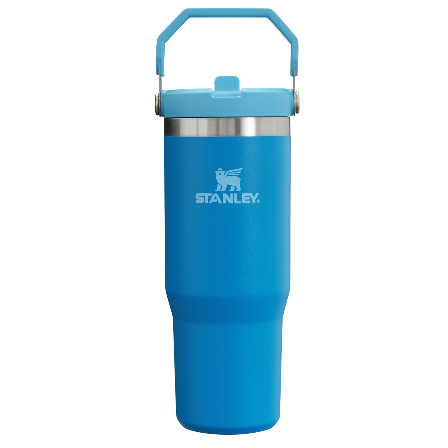 Binh Nuoc Stanley IceFlow Flip Straw Tumbler #Azure Blue - Kallos Vietnam