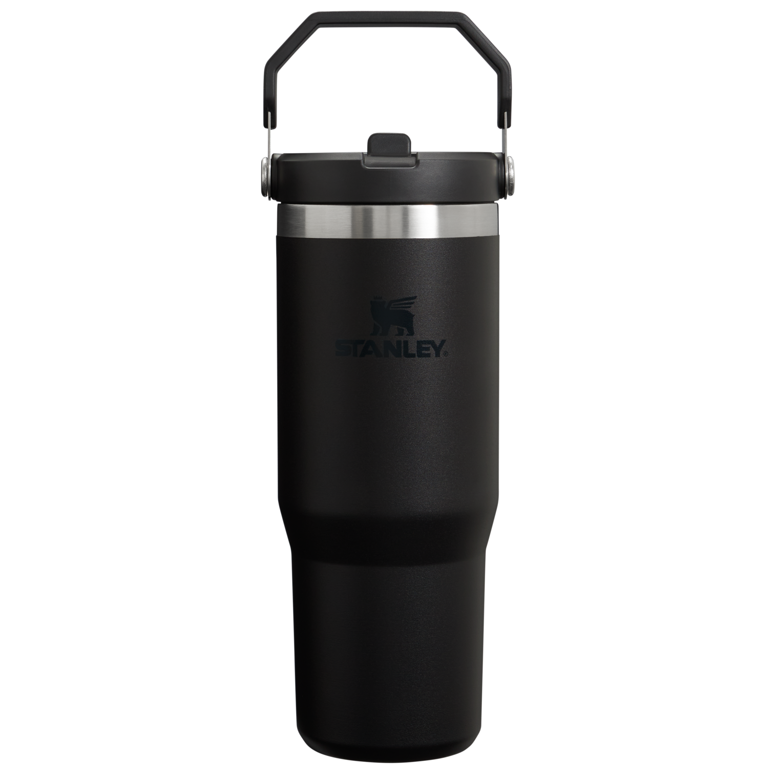 Binh Nuoc Stanley IceFlow Flip Straw Tumbler #Black - Kallos Vietnam