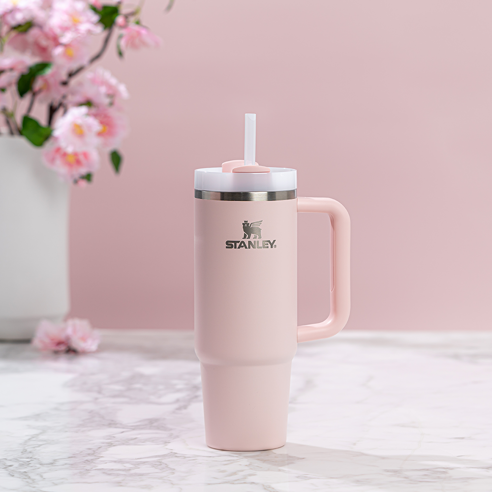 Binh Nuoc Stanley Quencher H2.0 Flowstate Tumbler #Bloom Pink - Vietnam