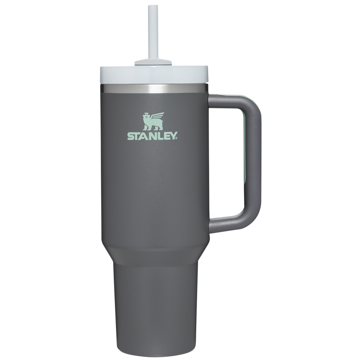 Binh Nuoc Stanley Quencher H2.0 Flowstate Tumbler #Charcoal - Kallos Vietnam