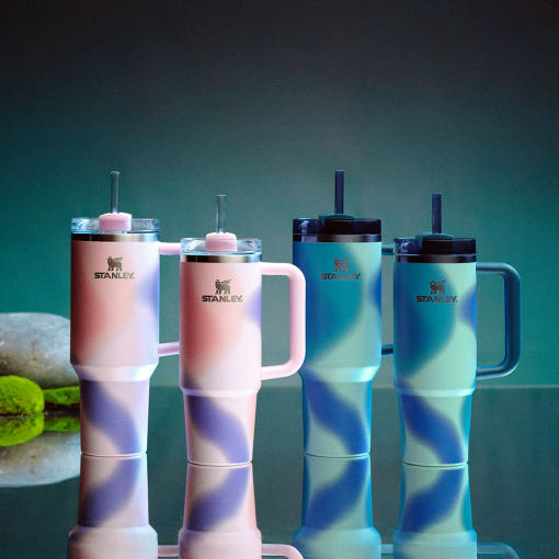 Bình Nước Stanley Quencher H2.0 Flowstate Tumbler #Coastal Teal Motion - Kallos Vietnam
