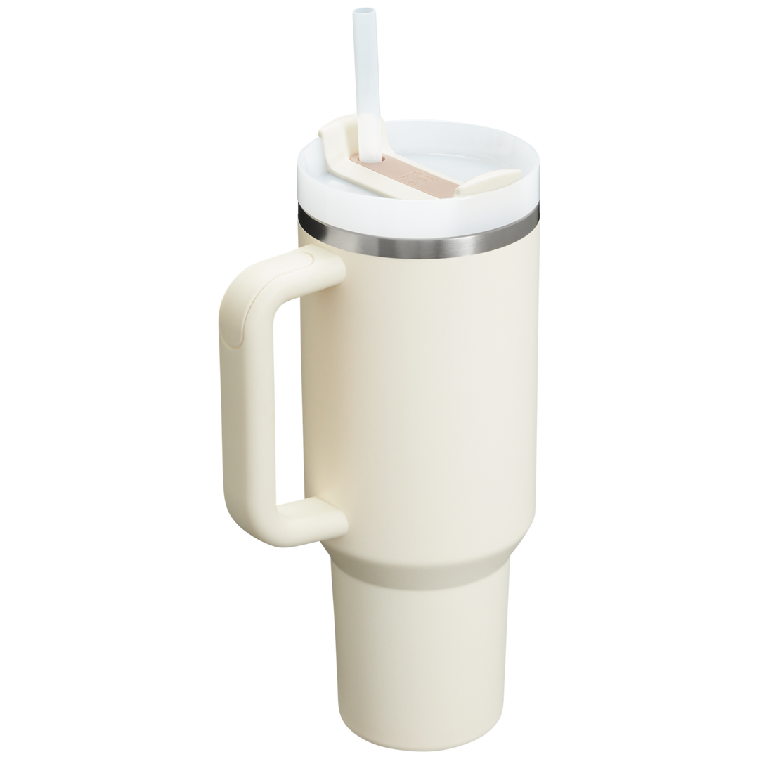 Binh Nuoc Stanley Quencher H2.0 Flowstate Tumbler #Cream 2.0 - Kallos Vietnam