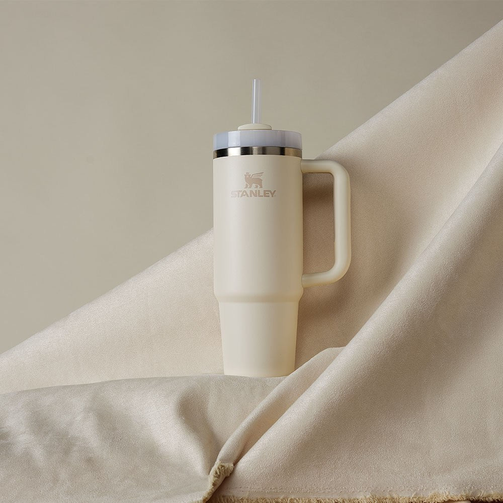 Binh Nuoc Stanley Quencher H2.0 Flowstate Tumbler #Cream 2.0 - Kallos Vietnam