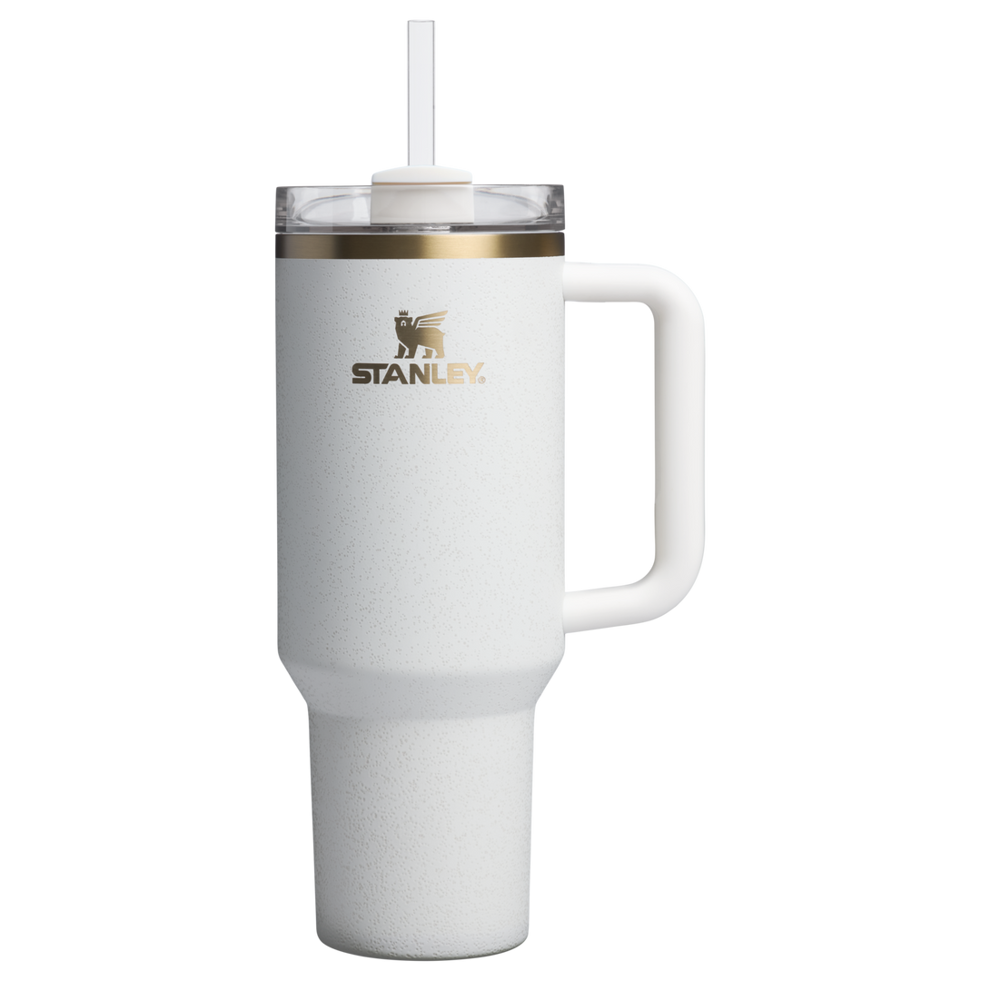 Binh Nuoc Stanley Quencher H2.0 Flowstate Tumbler #Cream Moon - Kallos Vietnam