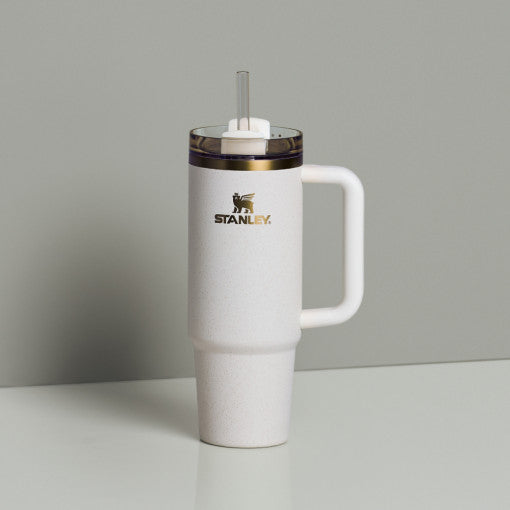 Binh Nuoc Stanley Quencher H2.0 Flowstate Tumbler #Cream Moon - Kallos Vietnam
