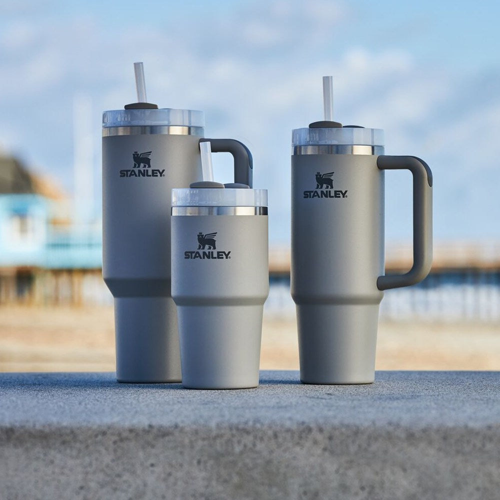 Binh Nuoc Stanley Quencher H2.0 Flowstate Tumbler #Flint Grey - Kallos Vietnam