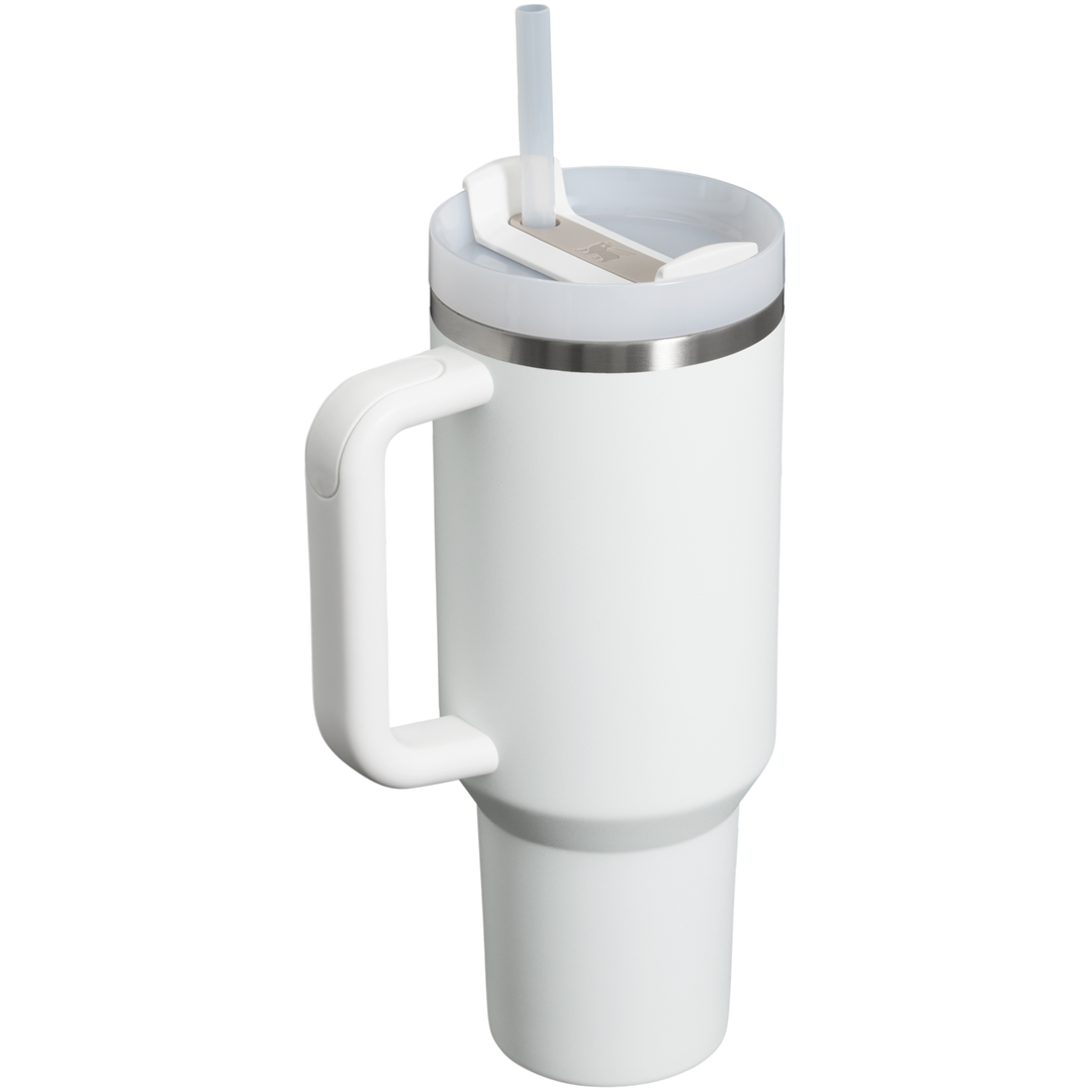 Binh Nuoc Stanley Quencher H2.0 Flowstate Tumbler #Frost White - Kallos Vietnam