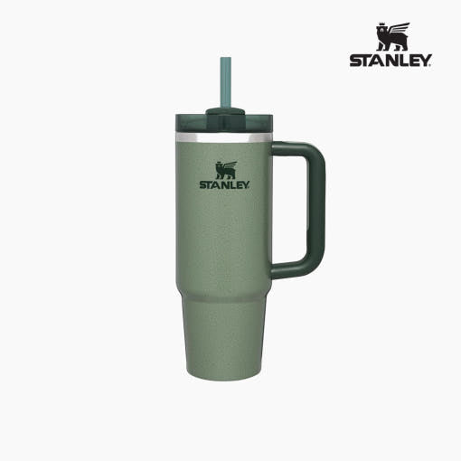 Binh Nuoc Stanley Quencher H2.0 Flowstate Tumbler #Hammertone Green - Kallos Vietnam