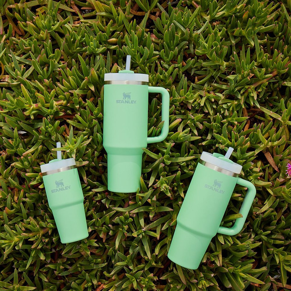 Binh Nuoc Stanley Quencher H2.0 Flowstate Tumbler #Jade Green - Kallos Vietnam