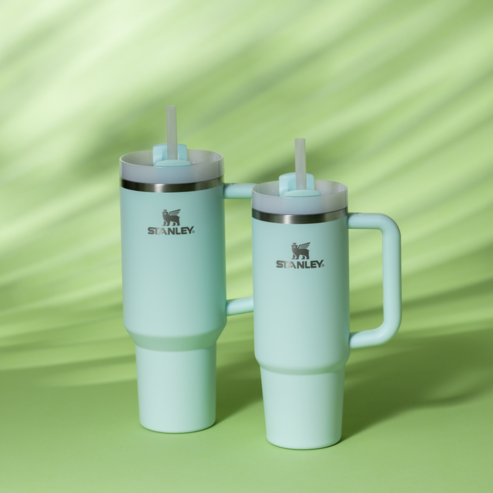 Binh Nuoc Stanley Quencher H2.0 Flowstate Tumbler #Mint - Kallos Vietnam