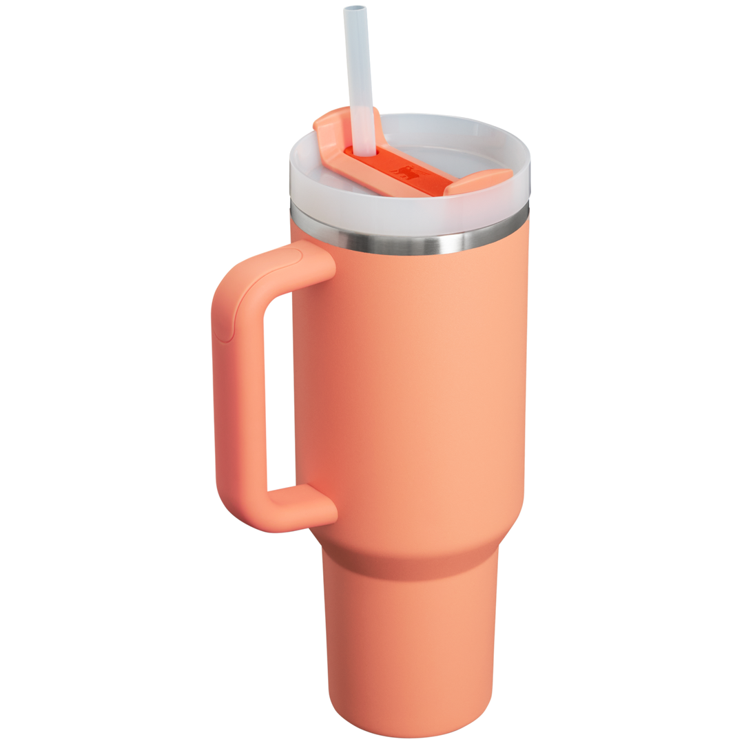 Binh Nuoc Stanley Quencher H2.0 Flowstate Tumbler #Nectarine Peach - Kallos Vietnm