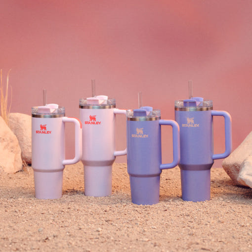 Bình Nước Stanley Quencher H2.0 Flowstate Tumbler #Rose Petal Shimmer - Kallos Vietnam