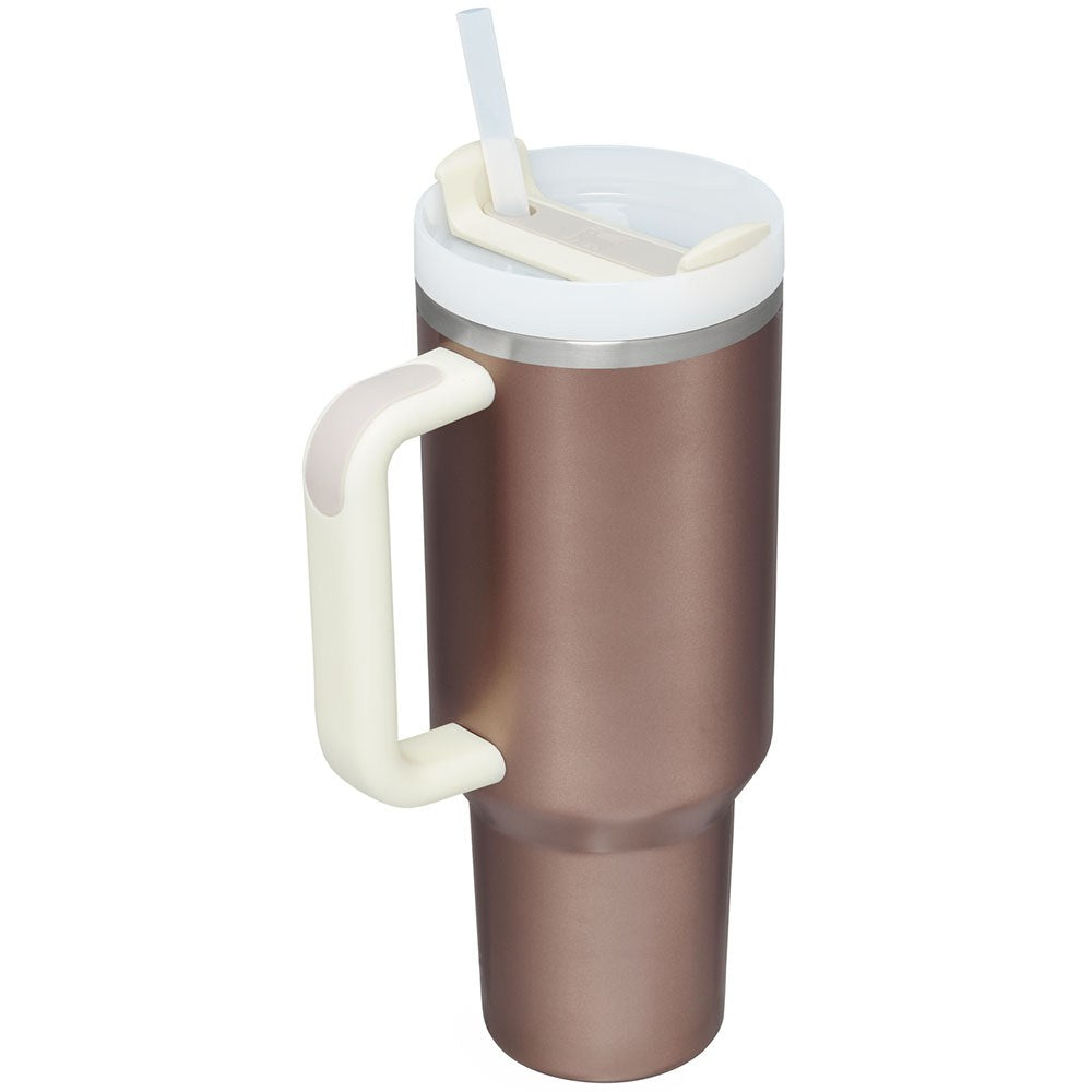 Binh Nuoc Stanley Quencher H2.0 Flowstate Tumbler #Rose Quartz Glow - Kallos Vietnam