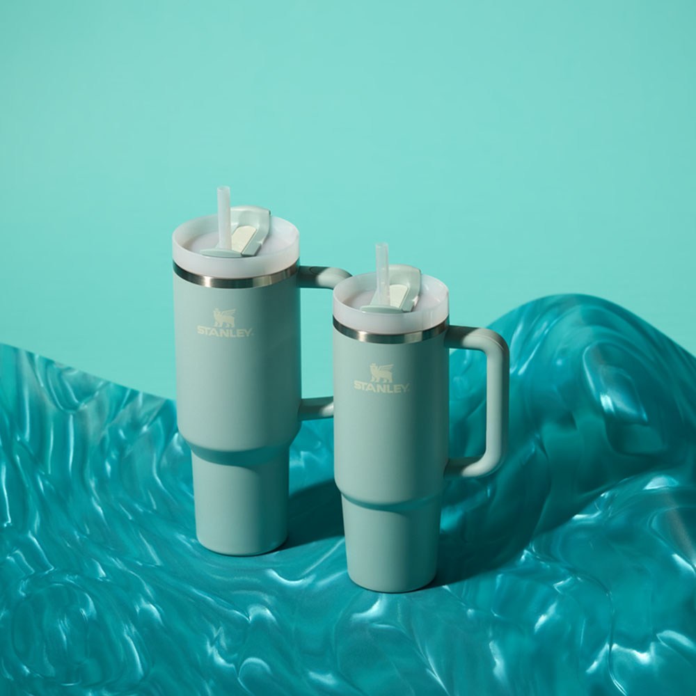 Binh Nuoc Stanley Quencher H2.0 Flowstate Tumbler #Seafoam - Kallos Vietnam